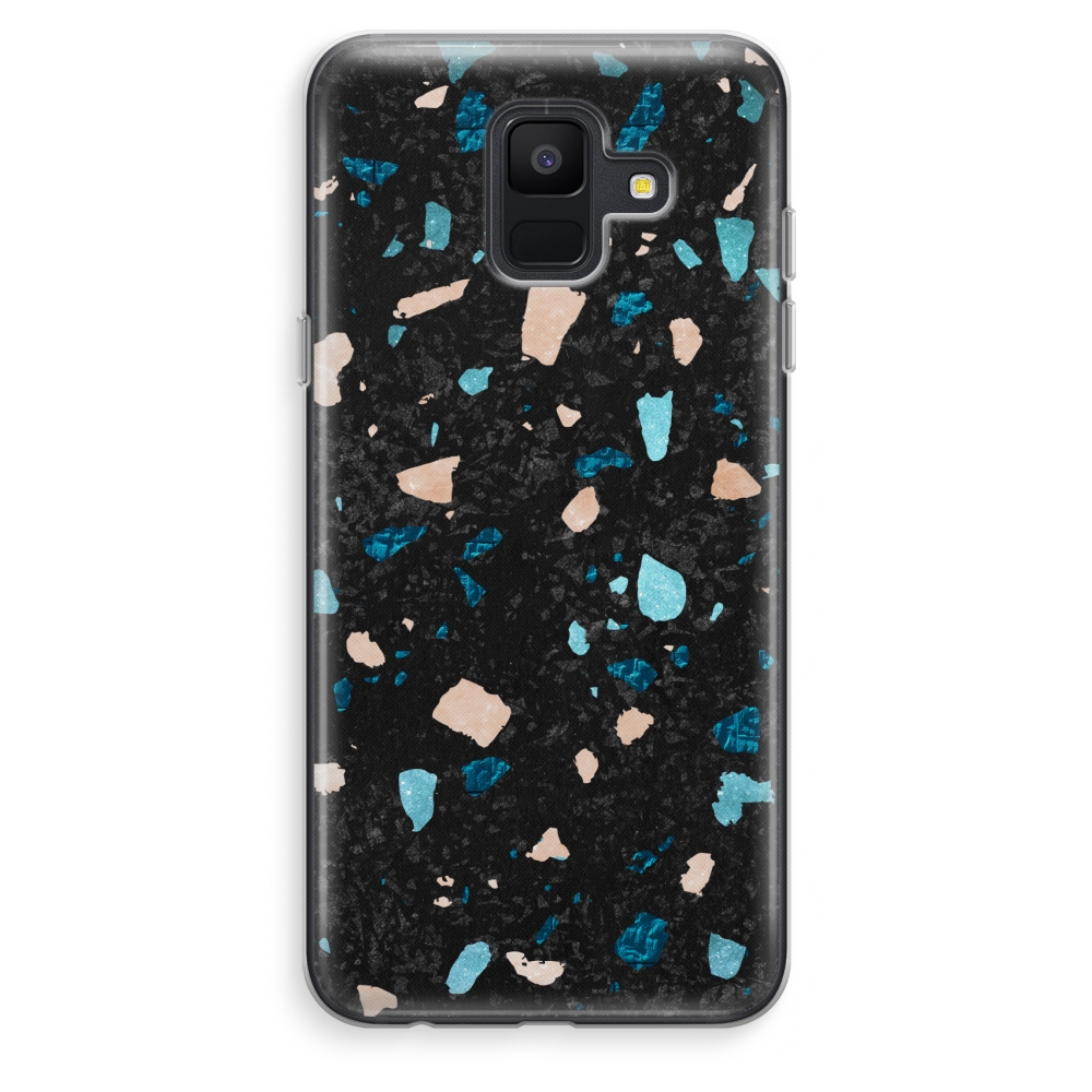 Samsung Galaxy A6 2018 Transparant Hoesje Soft Terrazzo N Graden 11 samsung kopen in de aanbieding