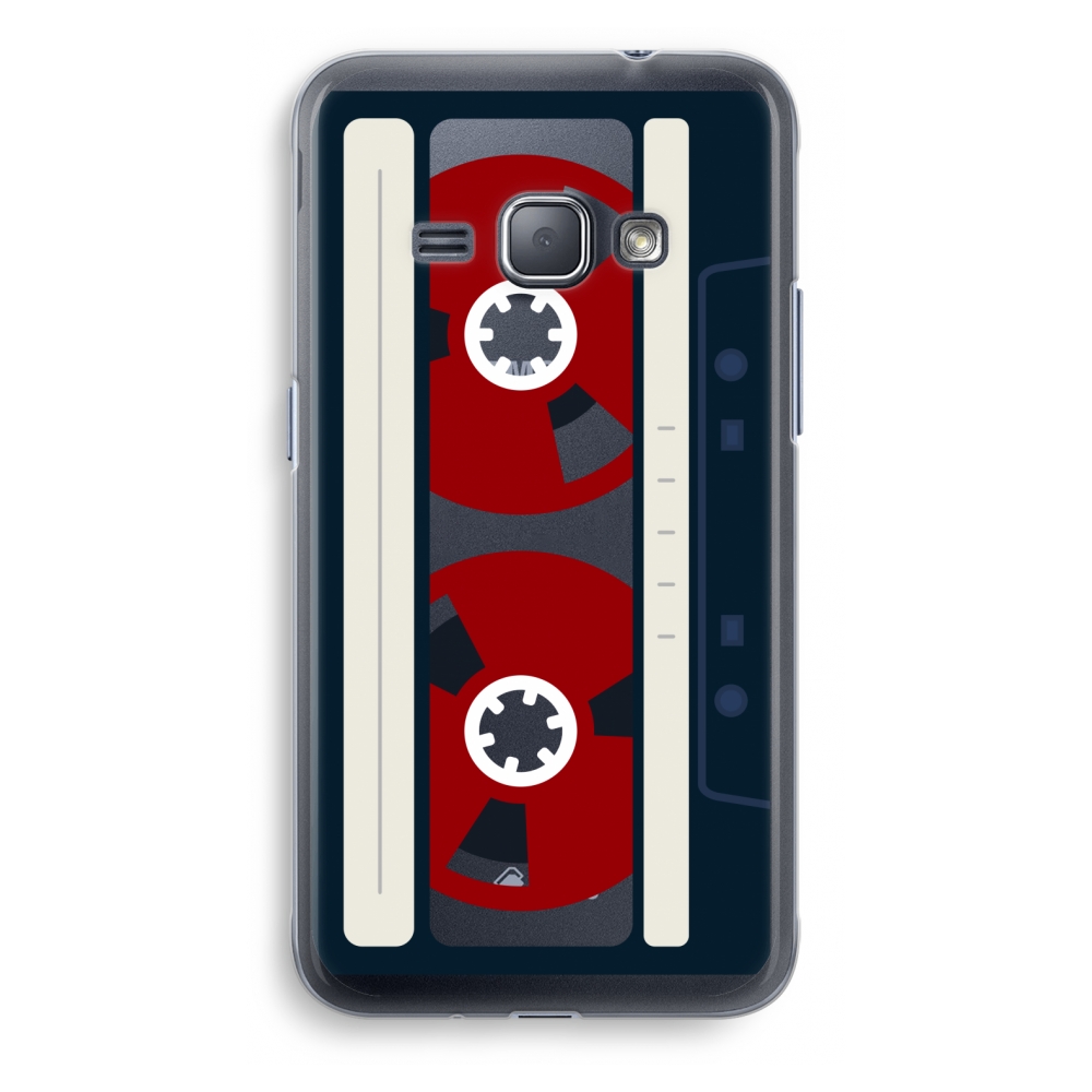 Samsung Galaxy J1 2016 Transparant Hoesje Soft Heres Your Tape samsung kopen in de aanbieding