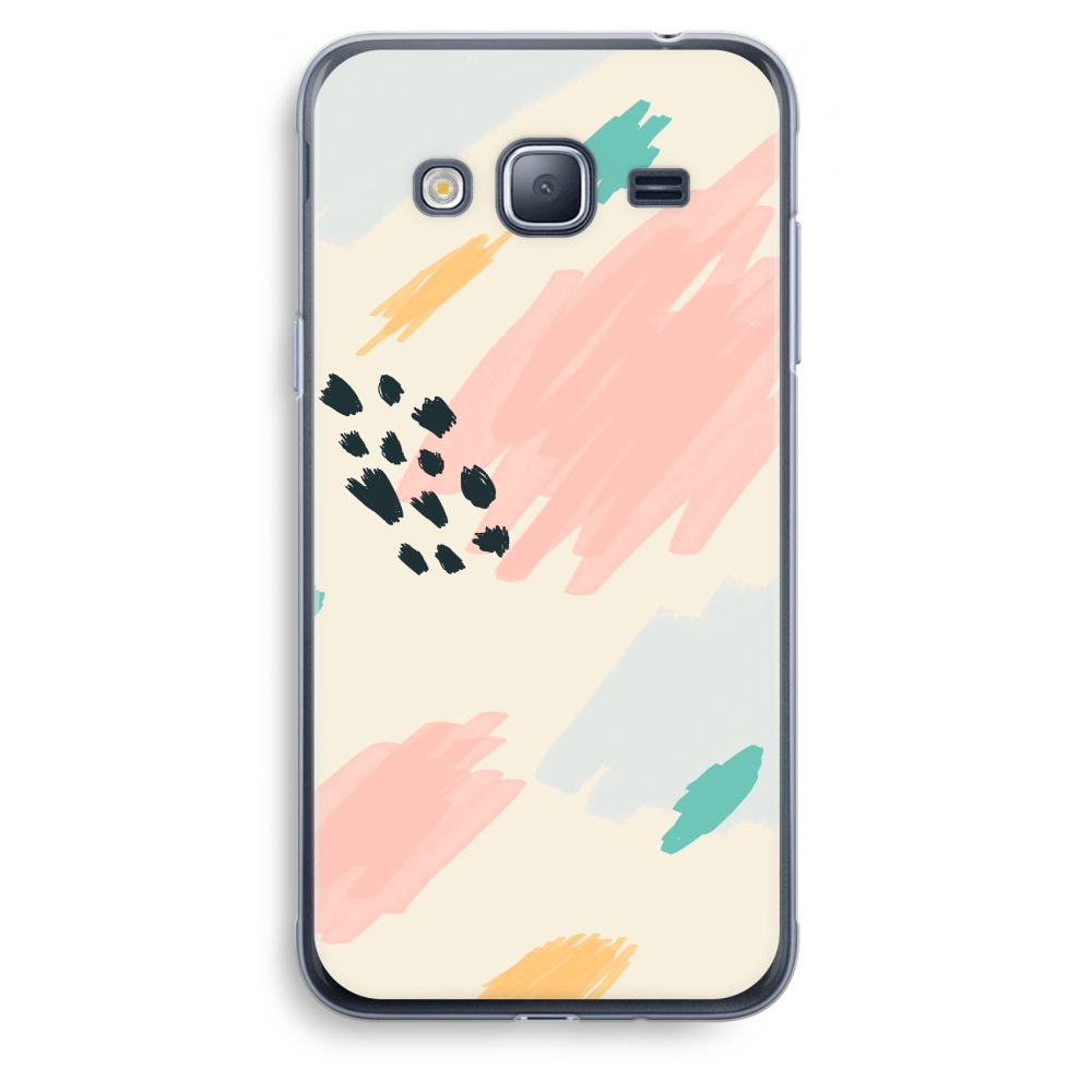 Samsung Galaxy J3 2016 Transparant Hoesje Soft Sunday Chillings samsung kopen in de aanbieding