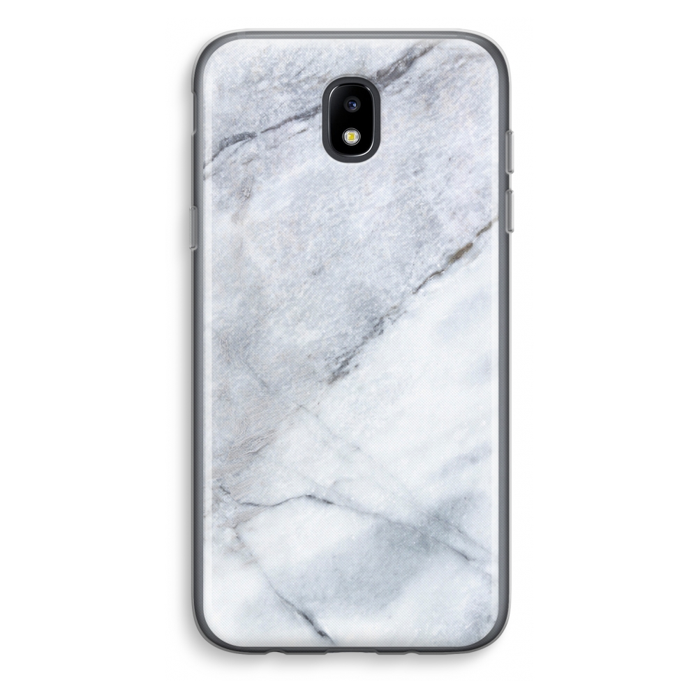 Samsung Galaxy J5 2017 Transparant Hoesje Soft Witte Marmer samsung kopen in de aanbieding