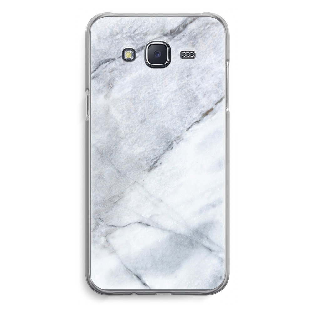 Samsung Galaxy J5 2015 Transparant Hoesje Soft Witte Marmer samsung kopen in de aanbieding