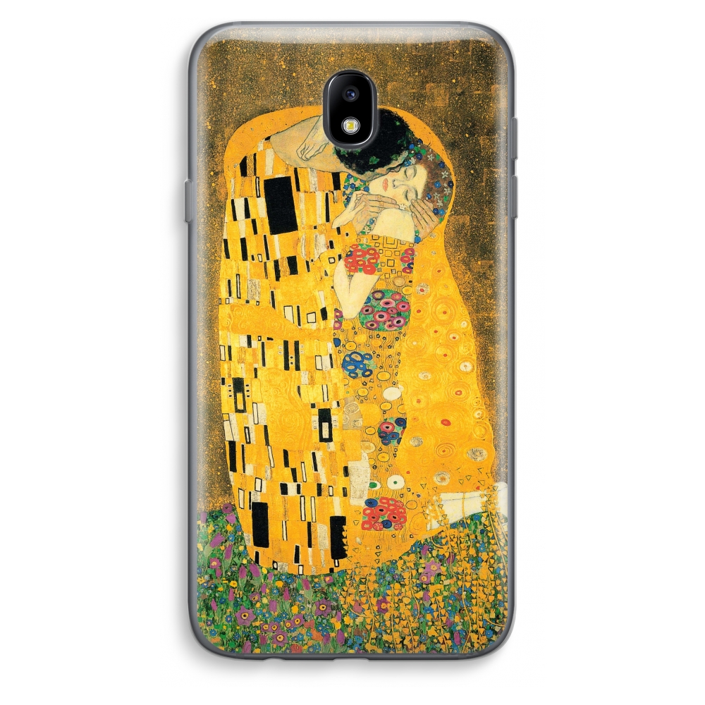 Samsung Galaxy J7 2017 Transparant Hoesje Soft Der Kuss samsung kopen in de aanbieding