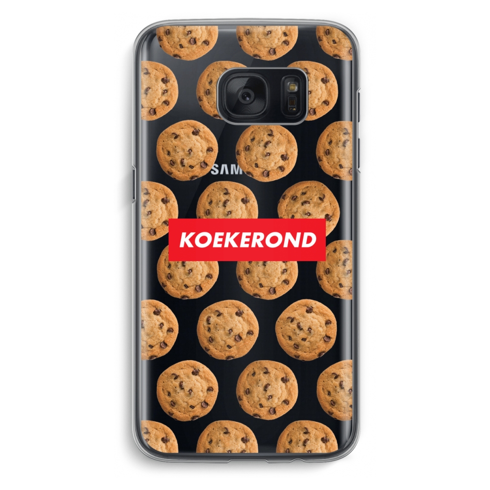 Samsung Galaxy S7 Transparant Hoesje Soft Koekerond samsung kopen in de aanbieding