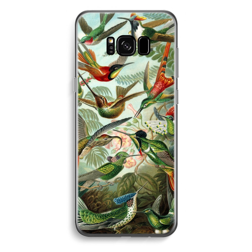 Samsung Galaxy S8 Transparant Hoesje Soft Haeckel Trochilidae samsung kopen in de aanbieding