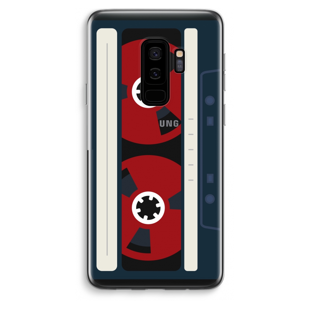 Samsung Galaxy S9 Plus Transparant Hoesje Soft Heres Your Tape samsung kopen in de aanbieding
