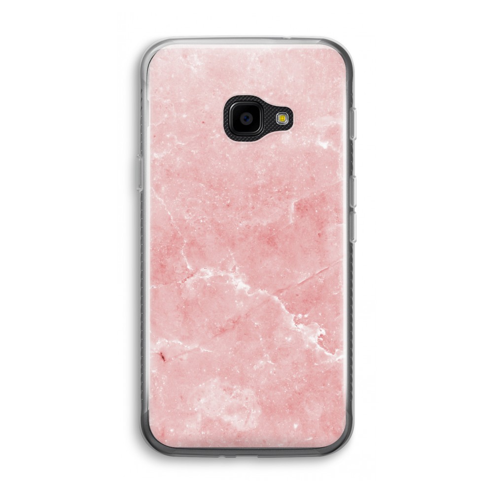 Samsung Galaxy Xcover 4 Transparant Hoesje Soft Roze Marmer samsung kopen in de aanbieding