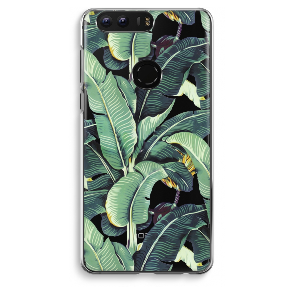 Honor 8 Transparant Hoesje Soft Bananenbladeren honor kopen in de aanbieding