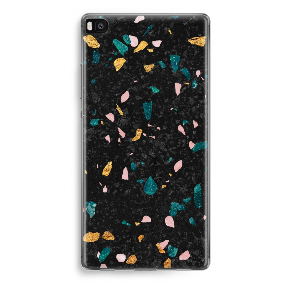 Huawei Ascend P8 Transparant Hoesje Soft Terrazzo N Graden 10 huawei kopen in de aanbieding