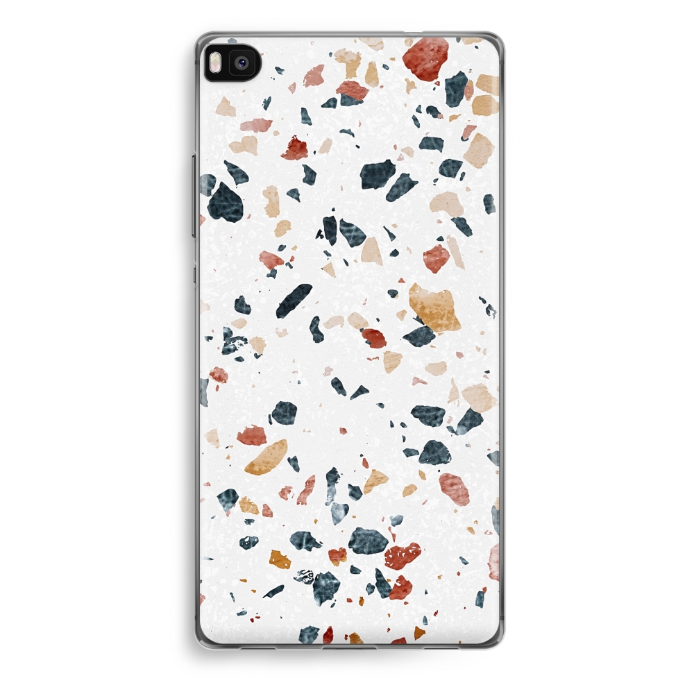 Huawei Ascend P8 Transparant Hoesje Soft Terrazzo N Graden 4 huawei kopen in de aanbieding
