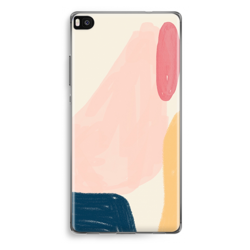 Huawei Ascend P8 Transparant Hoesje Soft Saturday Flow huawei kopen in de aanbieding
