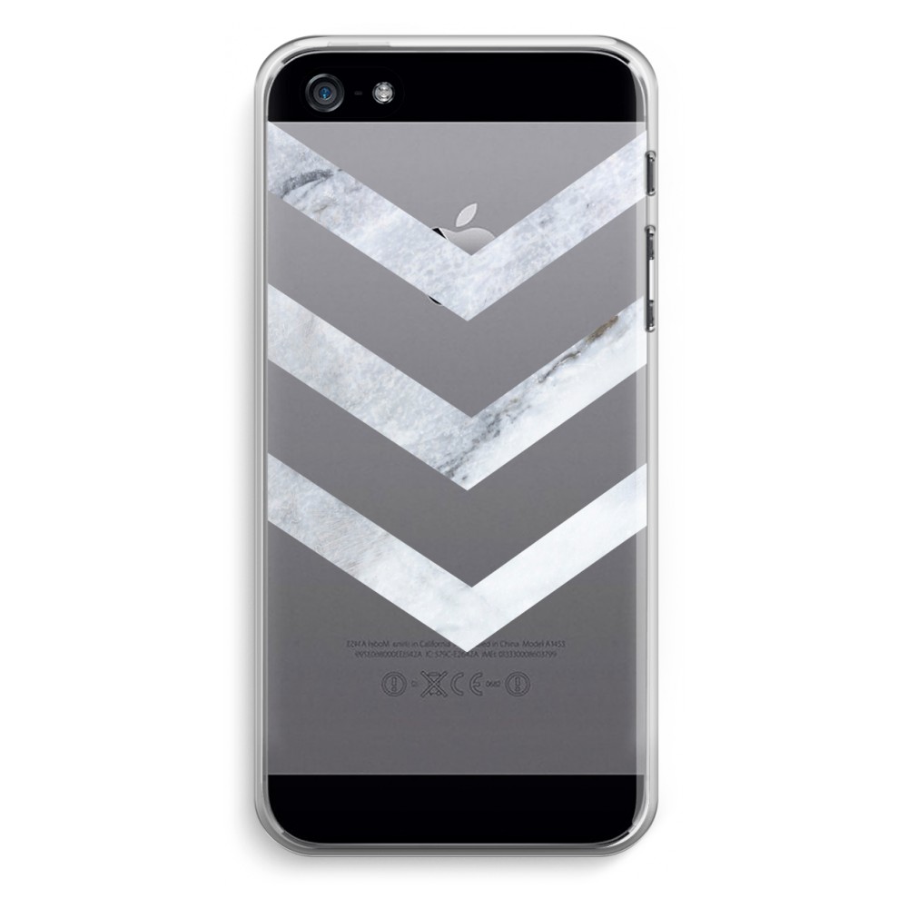 Apple Iphone 5 5S Se Transparant Hoesje Soft Marmeren Pijlen apple kopen in de aanbieding Apple Iphone 5 5S Se Transparant Hoesje Soft Marmeren Pijlen apple kopen in de aanbieding