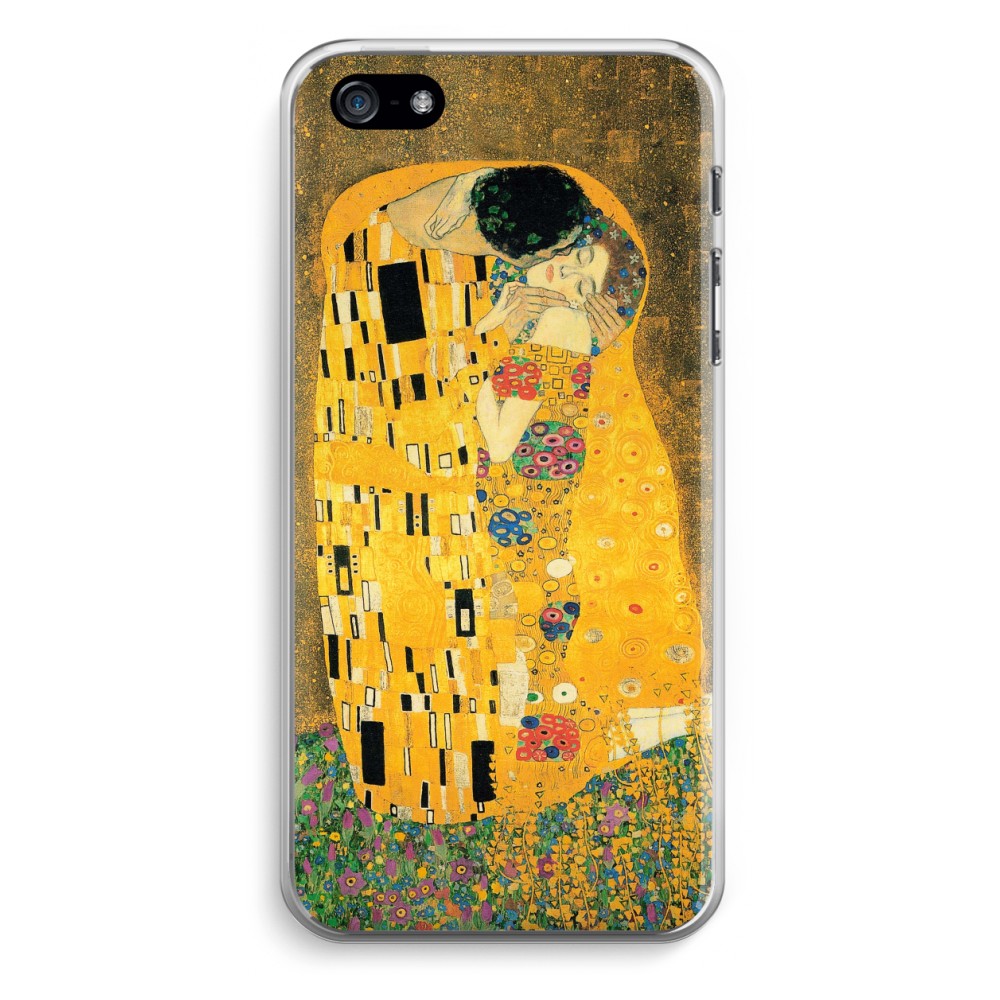 Apple Iphone 5 5S Se Transparant Hoesje Soft Der Kuss apple kopen in de aanbieding