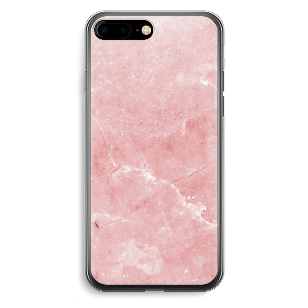 Apple Iphone 7 Plus Transparant Hoesje Soft Roze Marmer apple kopen in de aanbieding Apple Iphone 7 Plus Transparant Hoesje Soft Roze Marmer apple kopen in de aanbieding