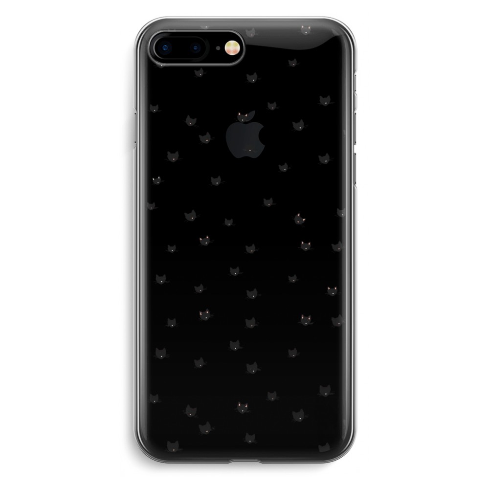 Apple Iphone 7 Plus Transparant Hoesje Soft Kleine Kattenkopjes apple kopen in de aanbieding Apple Iphone 7 Plus Transparant Hoesje Soft Kleine Kattenkopjes apple kopen in de aanbieding