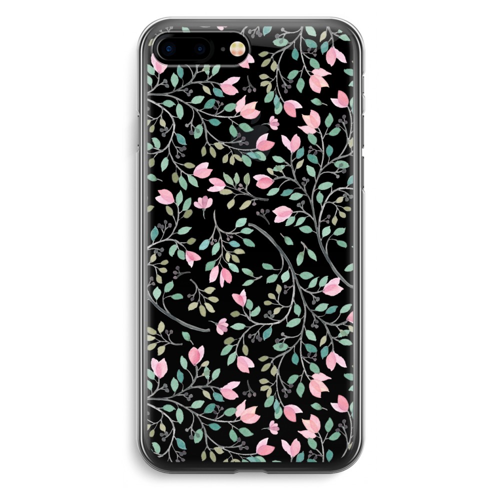 Apple Iphone 7 Plus Transparant Hoesje Soft Sierlijke Bloemen apple kopen in de aanbieding Apple Iphone 7 Plus Transparant Hoesje Soft Sierlijke Bloemen apple kopen in de aanbieding