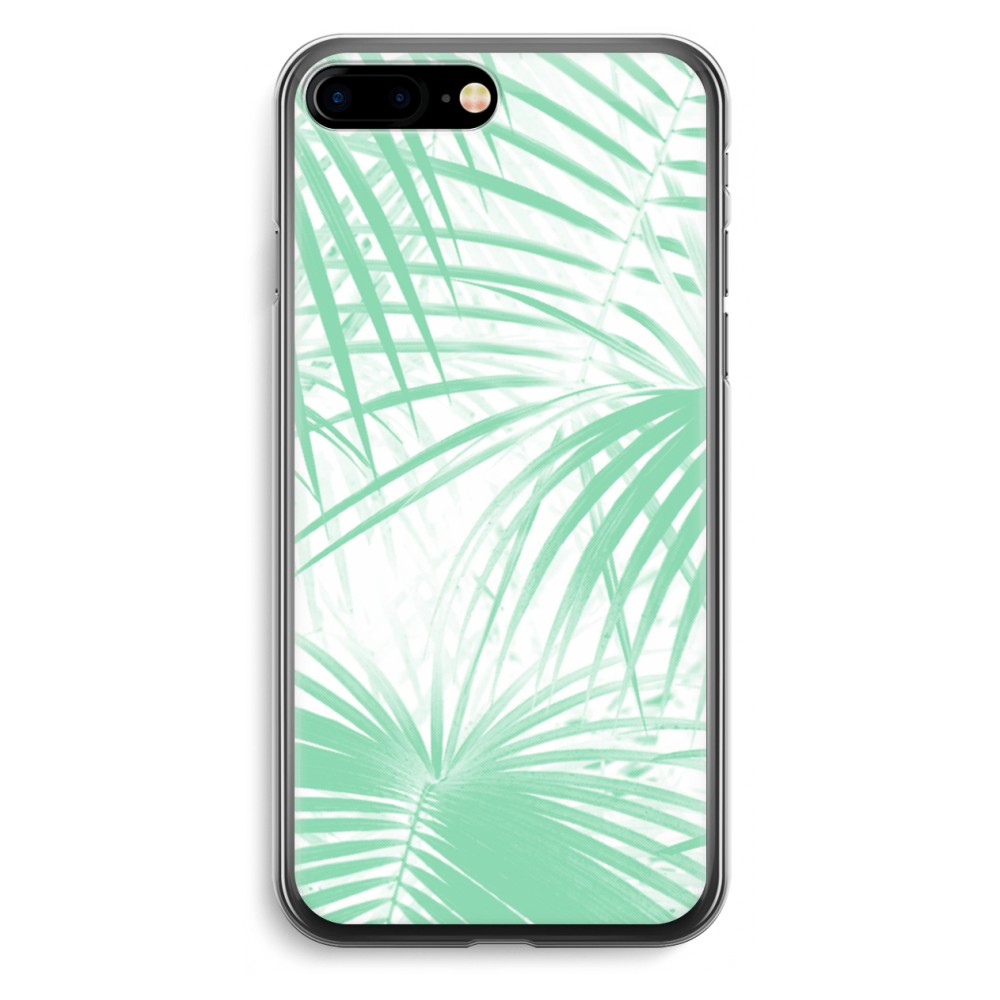 Apple Iphone 7 Plus Transparant Hoesje Soft Palmbladeren apple kopen in de aanbieding Apple Iphone 7 Plus Transparant Hoesje Soft Palmbladeren apple kopen in de aanbieding