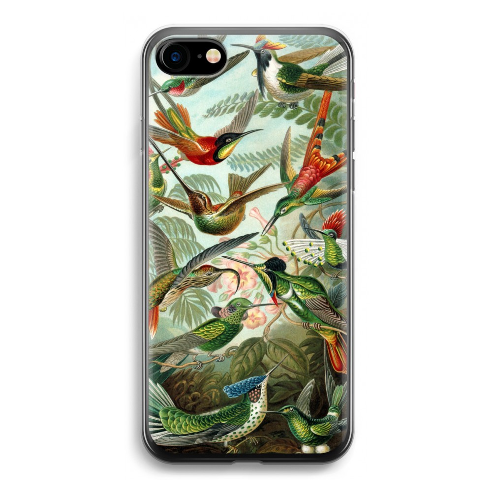 Apple Iphone 7 Transparant Hoesje Soft Haeckel Trochilidae apple kopen in de aanbieding