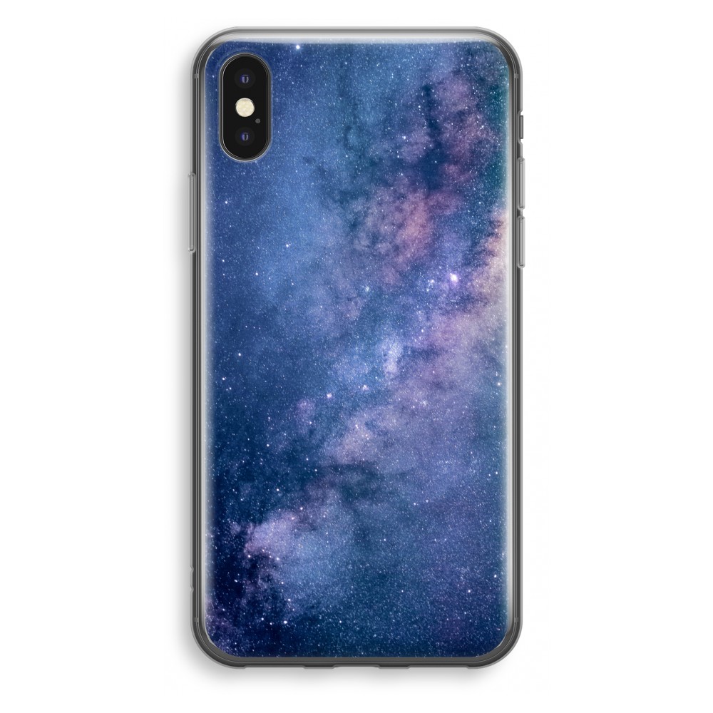 Apple Iphone X Transparant Hoesje Soft Nebula apple kopen in de aanbieding