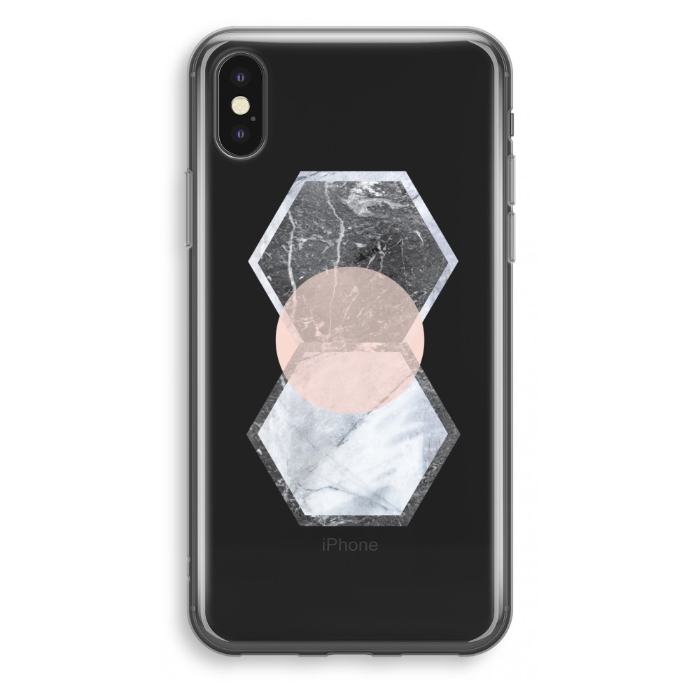 Apple Iphone X Transparant Hoesje Soft Creatieve Toets apple kopen in de aanbieding