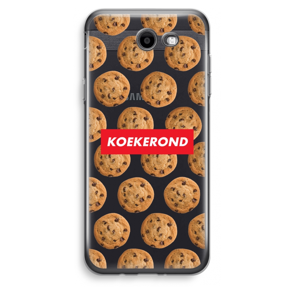 Samsung Galaxy J3 Prime 2017 Transparant Hoesje Soft Koekerond samsung kopen in de aanbieding