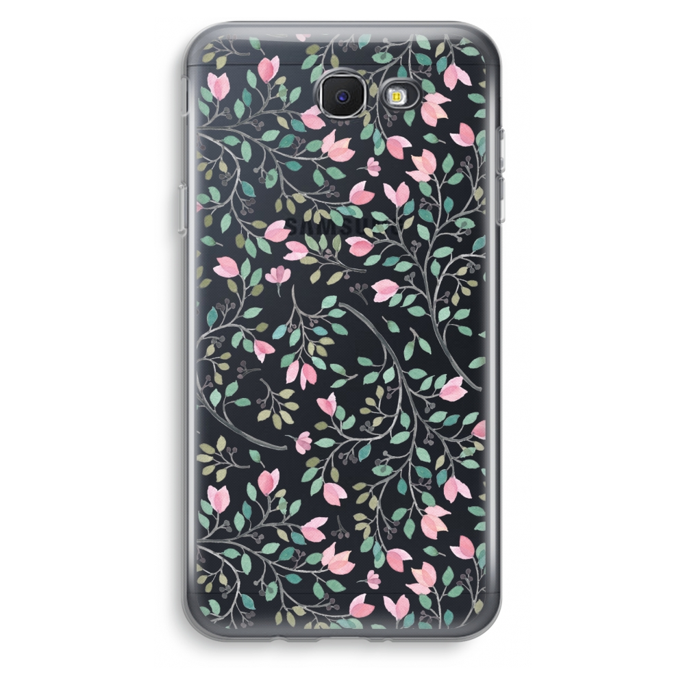 Samsung Galaxy J5 2017 Prime Transparant Hoesje Soft Sierlijke Bloemen samsung kopen in de aanbieding Samsung Galaxy J5 2017 Prime Transparant Hoesje Soft Sierlijke Bloemen samsung kopen in de aanbieding