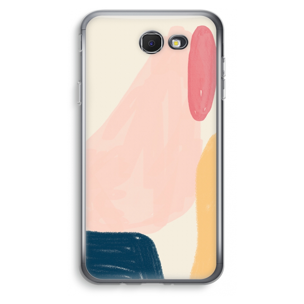 Samsung Galaxy J7 Prime 2017 Transparant Hoesje Soft Saturday Flow samsung kopen in de aanbieding