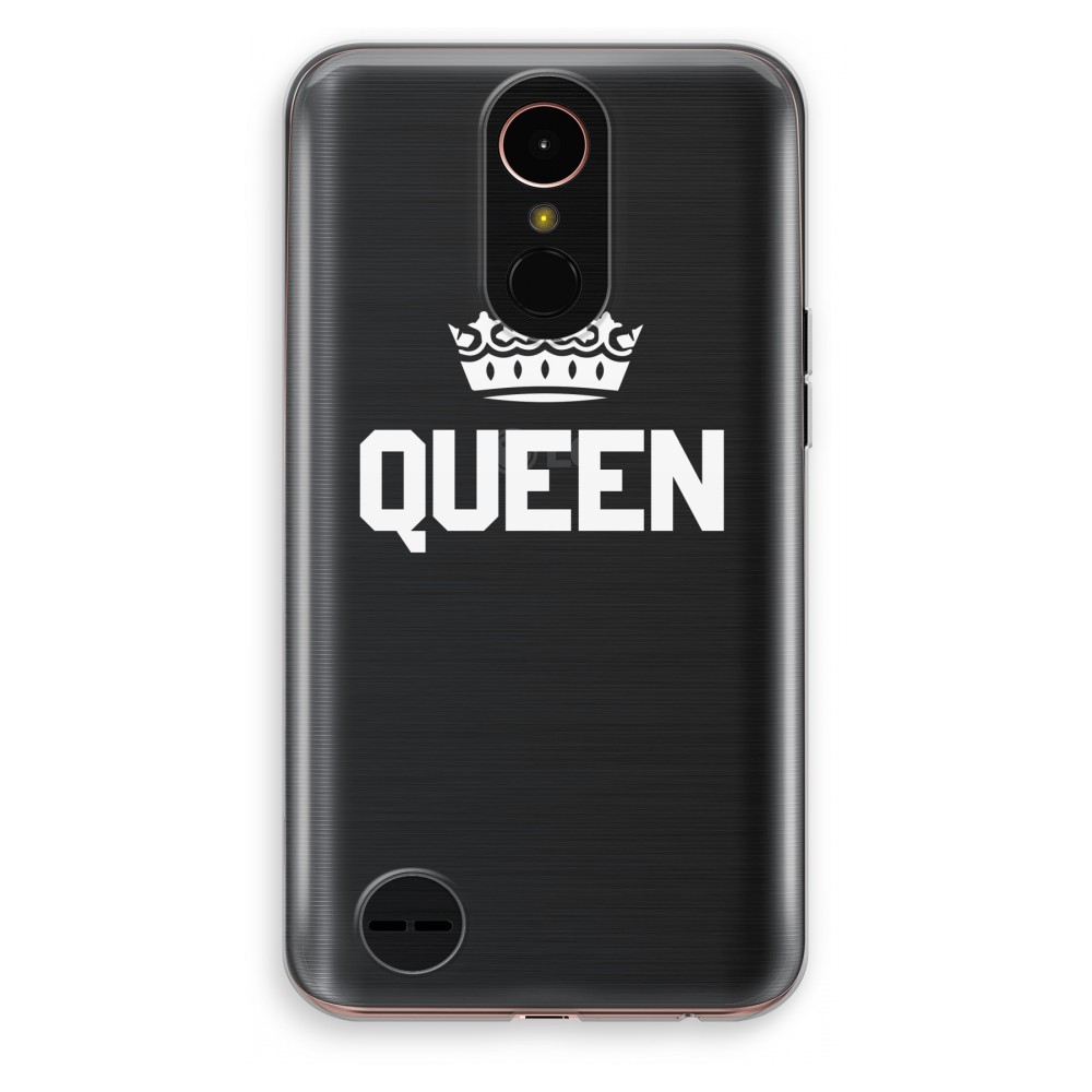 Lg K10 2017 Transparant Hoesje Soft Queen Zwart lg kopen in de aanbieding