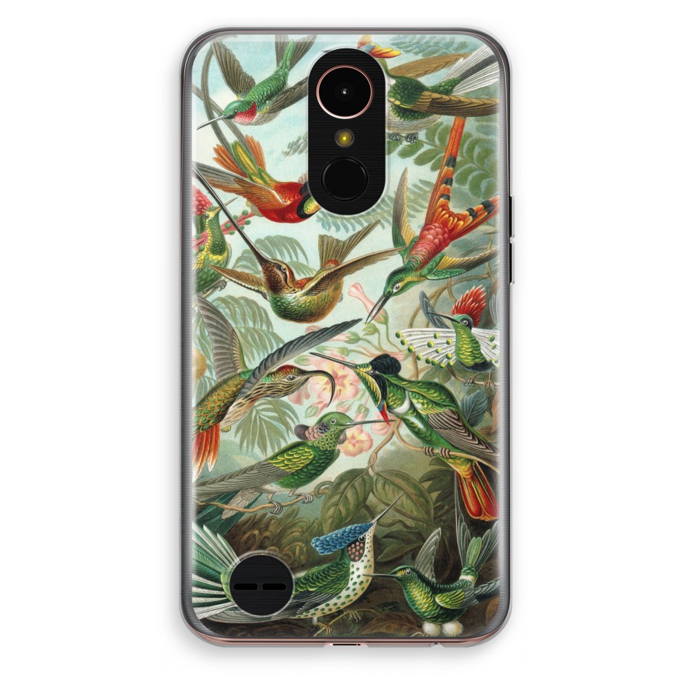 Lg K10 2017 Transparant Hoesje Soft Haeckel Trochilidae lg kopen in de aanbieding