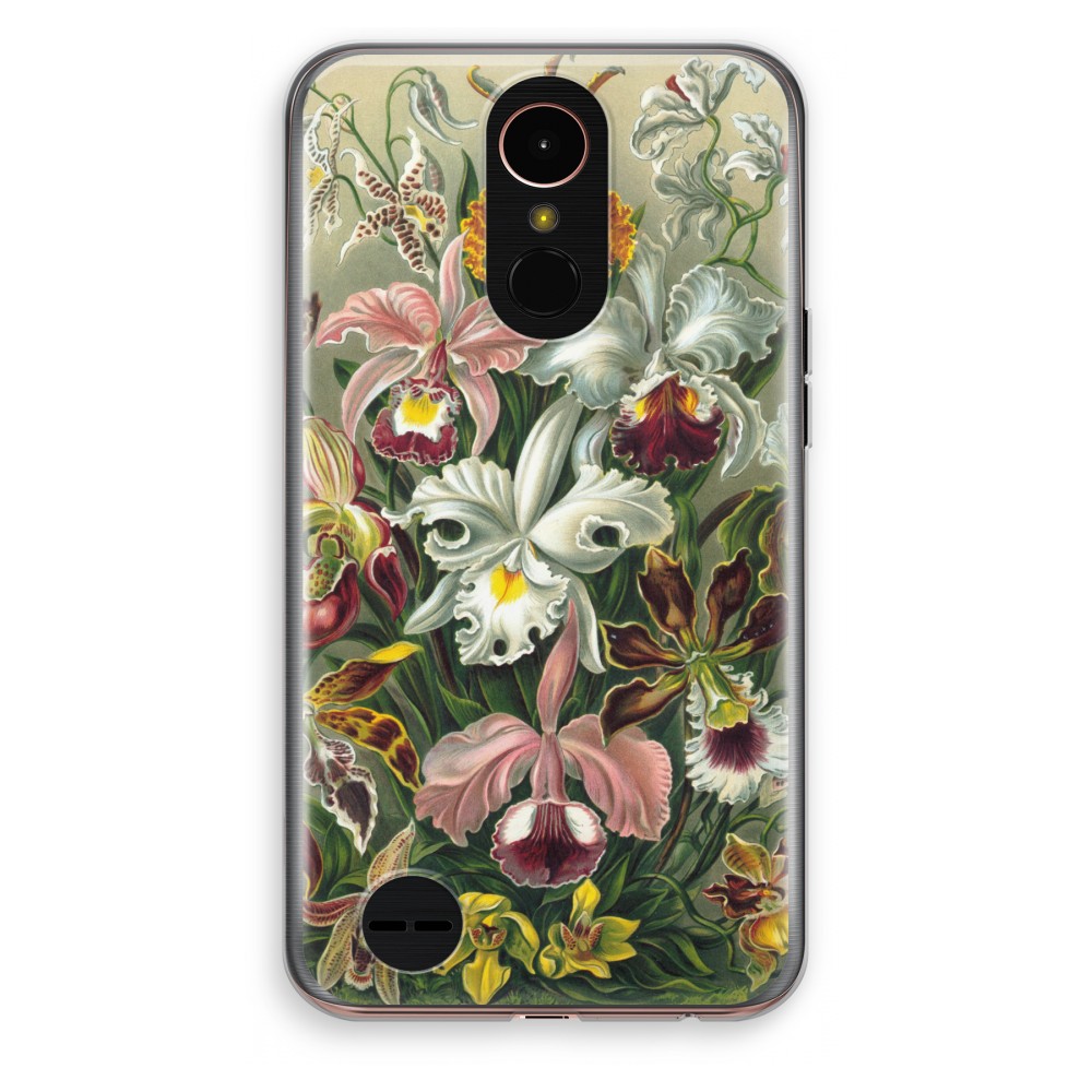 Lg K10 2017 Transparant Hoesje Soft Haeckel Orchidae lg kopen in de aanbieding