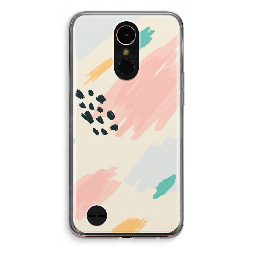 Lg K10 2018 Transparant Hoesje Soft Sunday Chillings lg kopen in de aanbieding