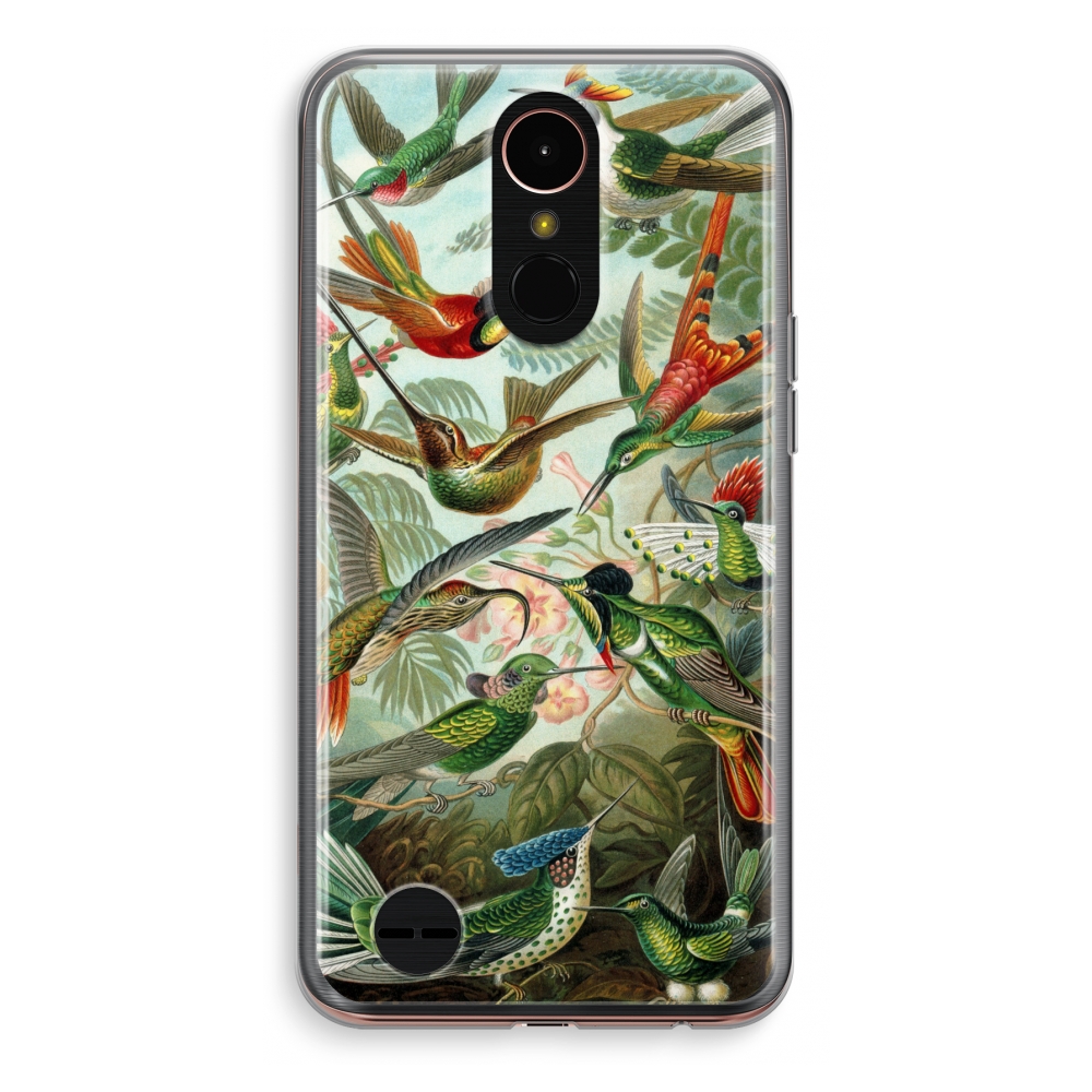 Lg K10 2018 Transparant Hoesje Soft Haeckel Trochilidae lg kopen in de aanbieding