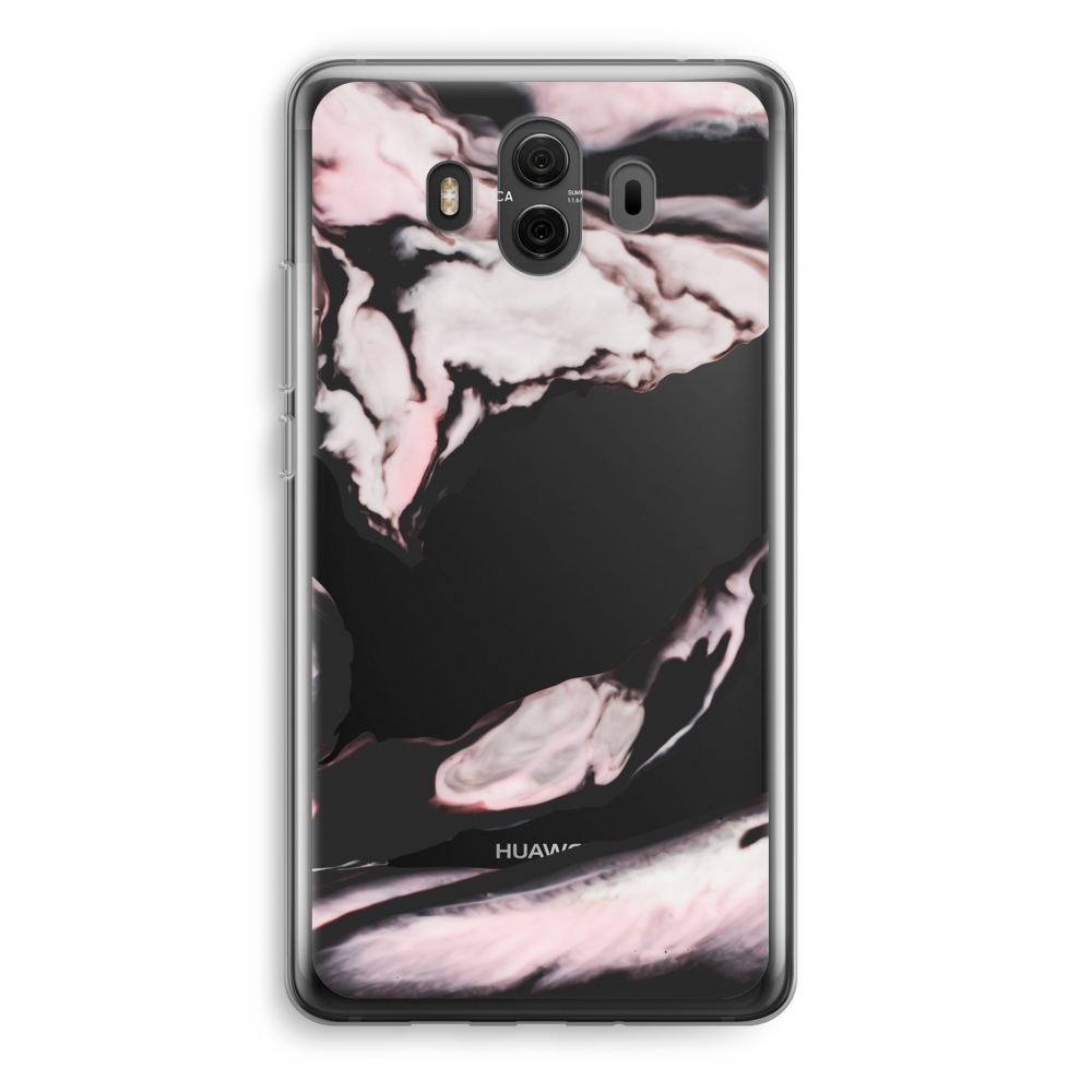 Huawei Mate 10 Transparant Hoesje Soft Roze Stroom huawei kopen in de aanbieding