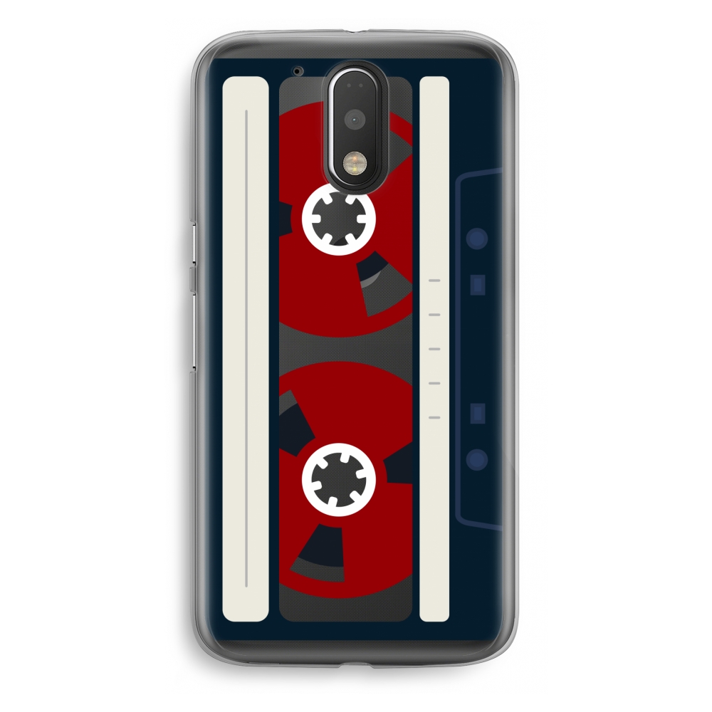 Motorola Moto G4G4 Plus Transparant Hoesje Soft Heres Your Tape motorola kopen in de aanbieding
