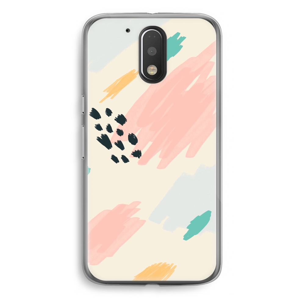 Motorola Moto G4G4 Plus Transparant Hoesje Soft Sunday Chillings motorola kopen in de aanbieding