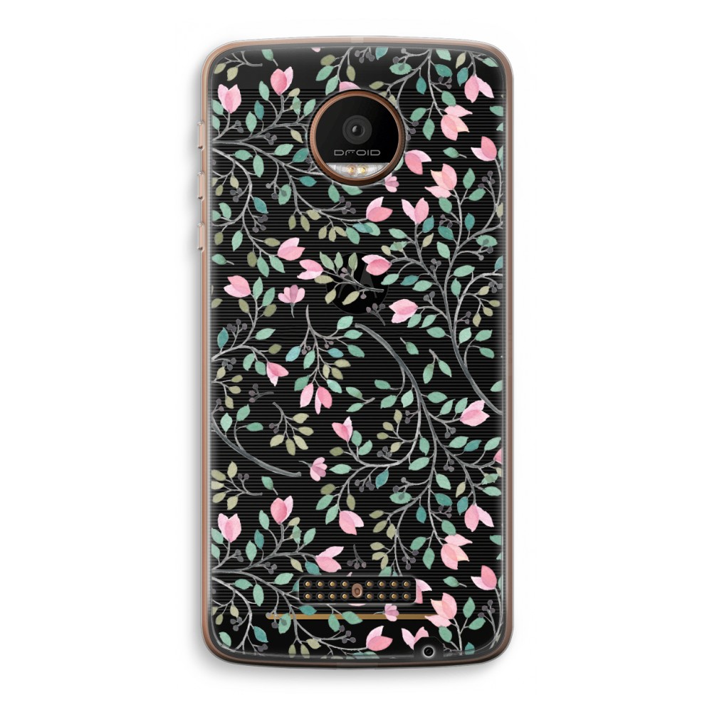 Motorola Moto Z Force Transparant Hoesje Soft Sierlijke Bloemen motorola kopen in de aanbieding Motorola Moto Z Force Transparant Hoesje Soft Sierlijke Bloemen motorola kopen in de aanbieding