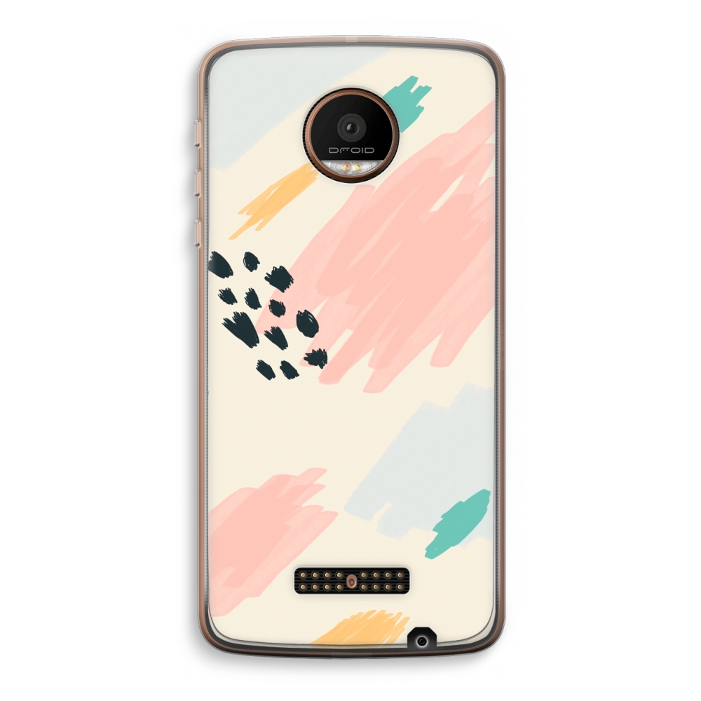 Motorola Moto Z Force Transparant Hoesje Soft Sunday Chillings motorola kopen in de aanbieding