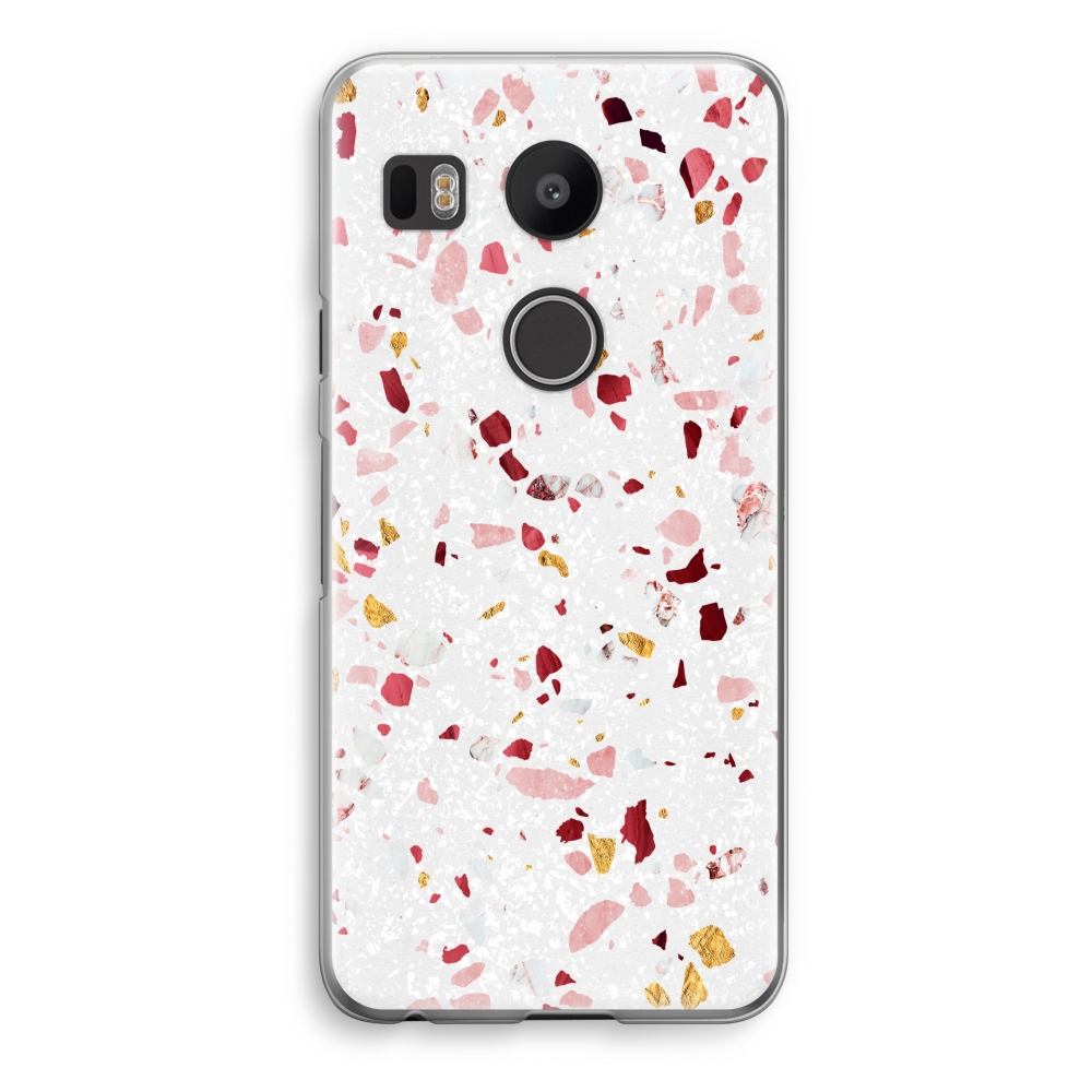 Lg Nexus 5X Transparant Hoesje Soft Terrazzo N Graden 9 lg kopen in de aanbieding