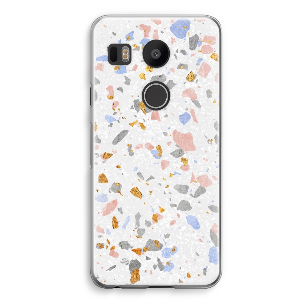 Lg Nexus 5X Transparant Hoesje Soft Terrazzo N Graden 8 lg kopen in de aanbieding