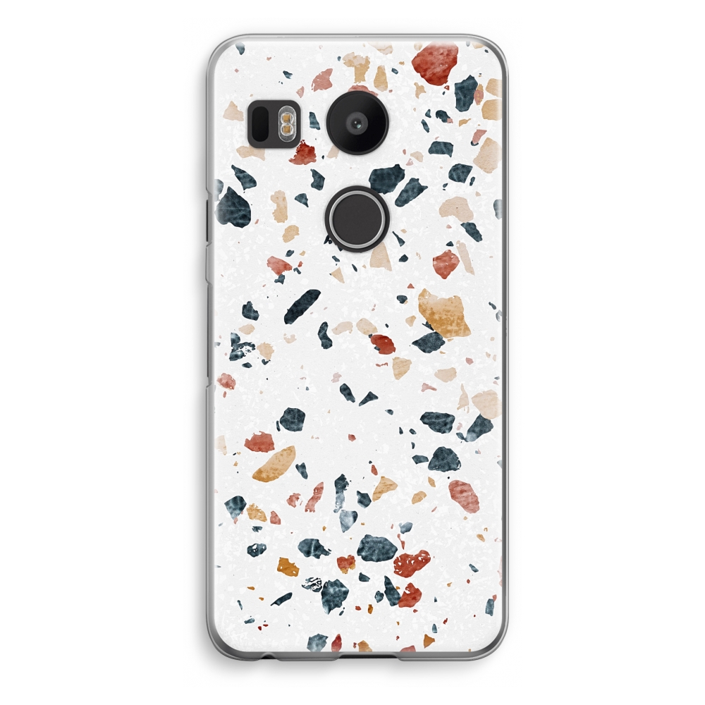 Lg Nexus 5X Transparant Hoesje Soft Terrazzo N Graden 4 lg kopen in de aanbieding
