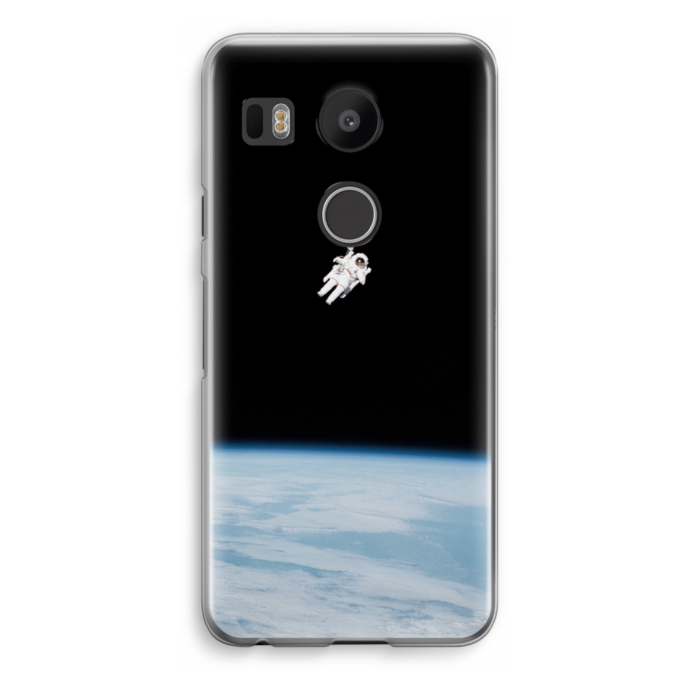 Lg Nexus 5X Transparant Hoesje Soft Alone In Space lg kopen in de aanbieding Lg Nexus 5X Transparant Hoesje Soft Alone In Space lg kopen in de aanbieding