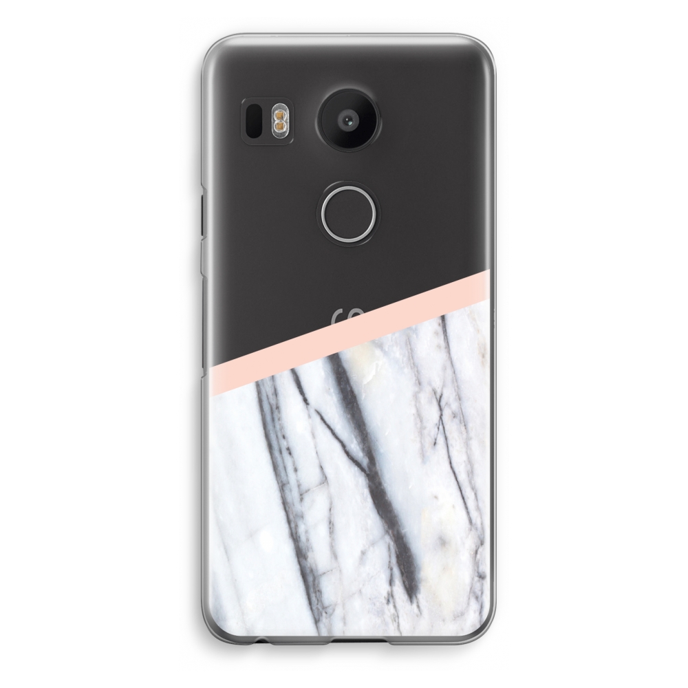 Lg Nexus 5X Transparant Hoesje Soft A Touch Of Peach lg kopen in de aanbieding