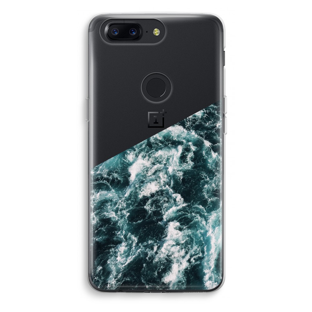 Oneplus 5T Transparant Hoesje Soft Zee Golf oneplus kopen in de aanbieding