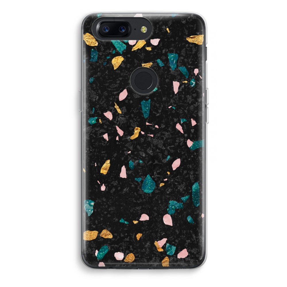 Oneplus 5T Transparant Hoesje Soft Terrazzo N Graden 10 oneplus kopen in de aanbieding