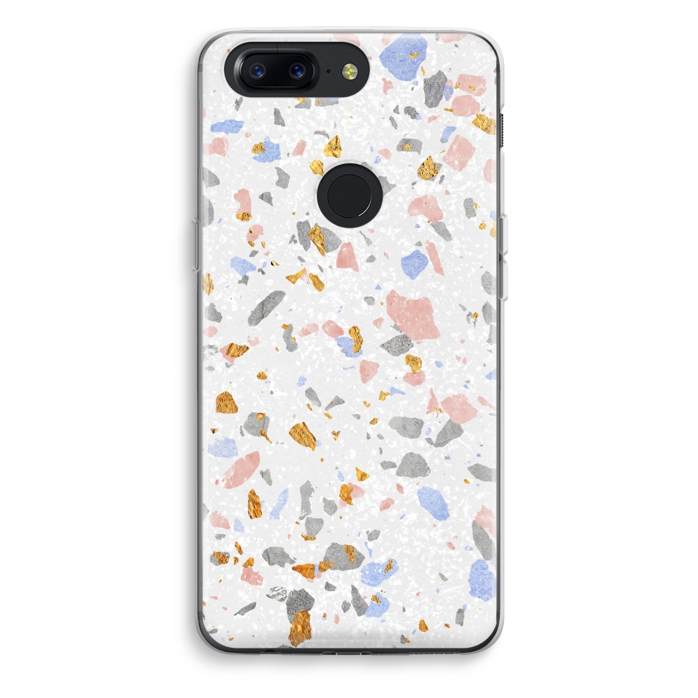 Oneplus 5T Transparant Hoesje Soft Terrazzo N Graden 8 oneplus kopen in de aanbieding