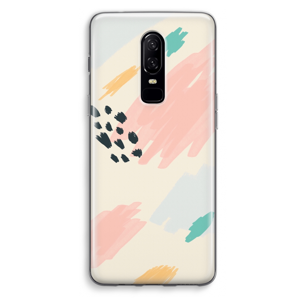 Oneplus 6 Transparant Hoesje Soft Sunday Chillings oneplus kopen in de aanbieding