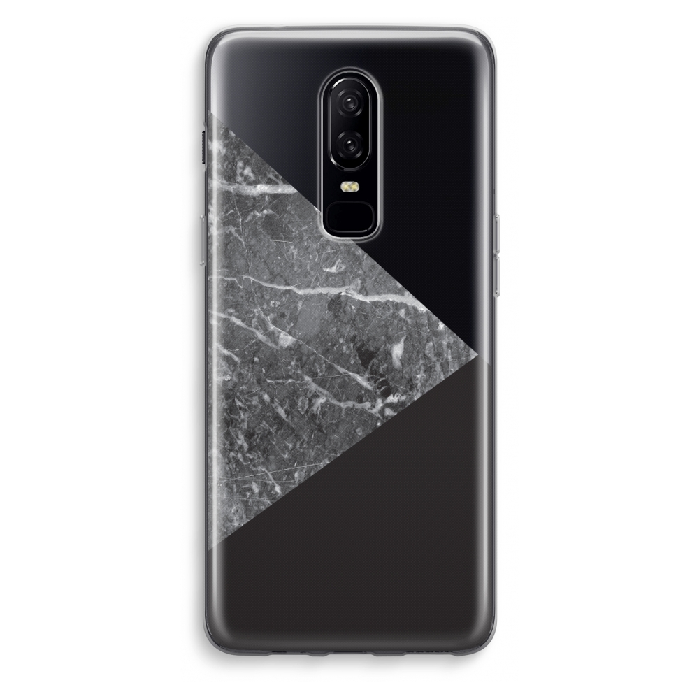 Oneplus 6 Transparant Hoesje Soft Combinatie Marmer oneplus kopen in de aanbieding