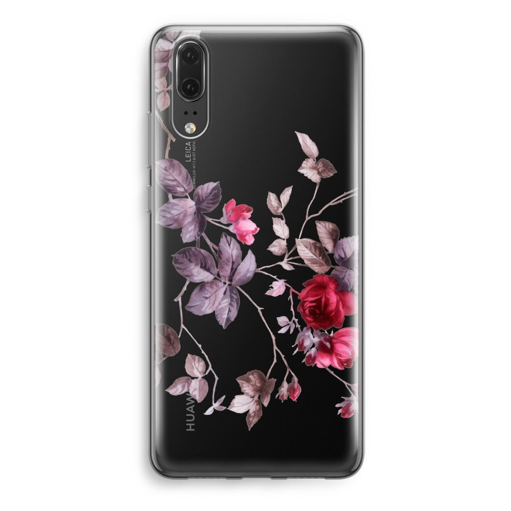 Huawei P20 Transparant Hoesje Soft Mooie Bloemen huawei kopen in de aanbieding Huawei P20 Transparant Hoesje Soft Mooie Bloemen huawei kopen in de aanbieding