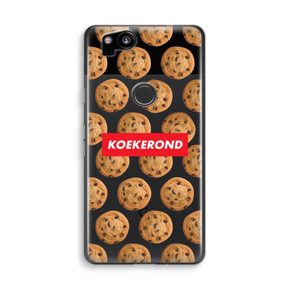 Google Pixel 2 Transparant Hoesje Soft Koekerond google kopen in de aanbieding