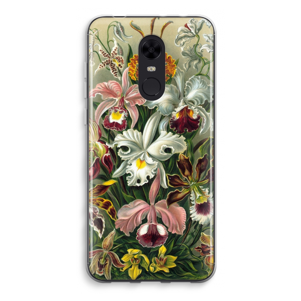 Xiaomi Redmi 5 Transparant Hoesje Soft Haeckel Orchidae xiaomi kopen in de aanbieding