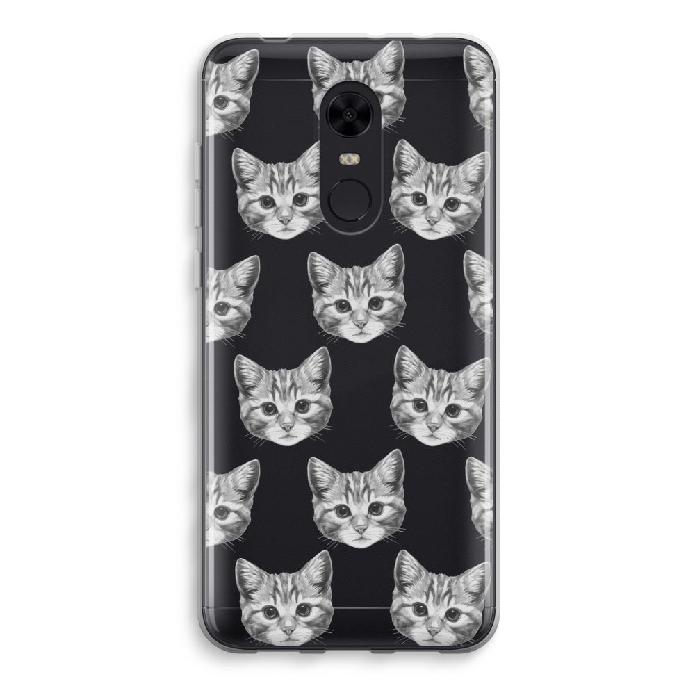Xiaomi Redmi 5 Transparant Hoesje Soft Kitten xiaomi kopen in de aanbieding